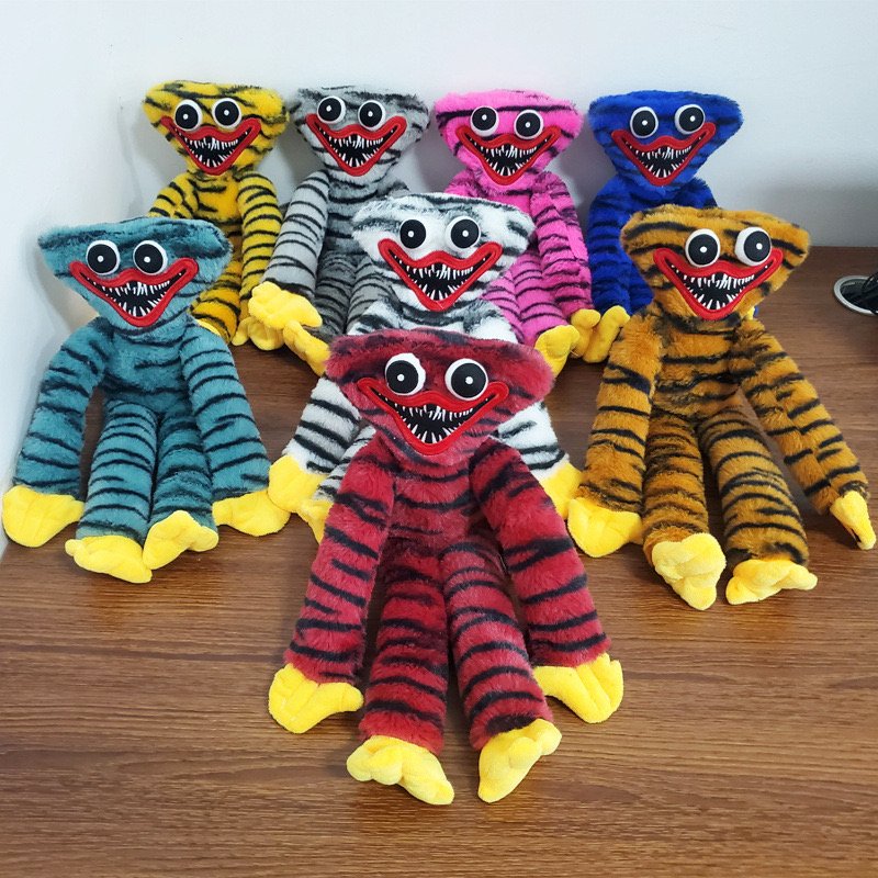 40 cm Tiger Stripe Huggy Wuggy Plushies