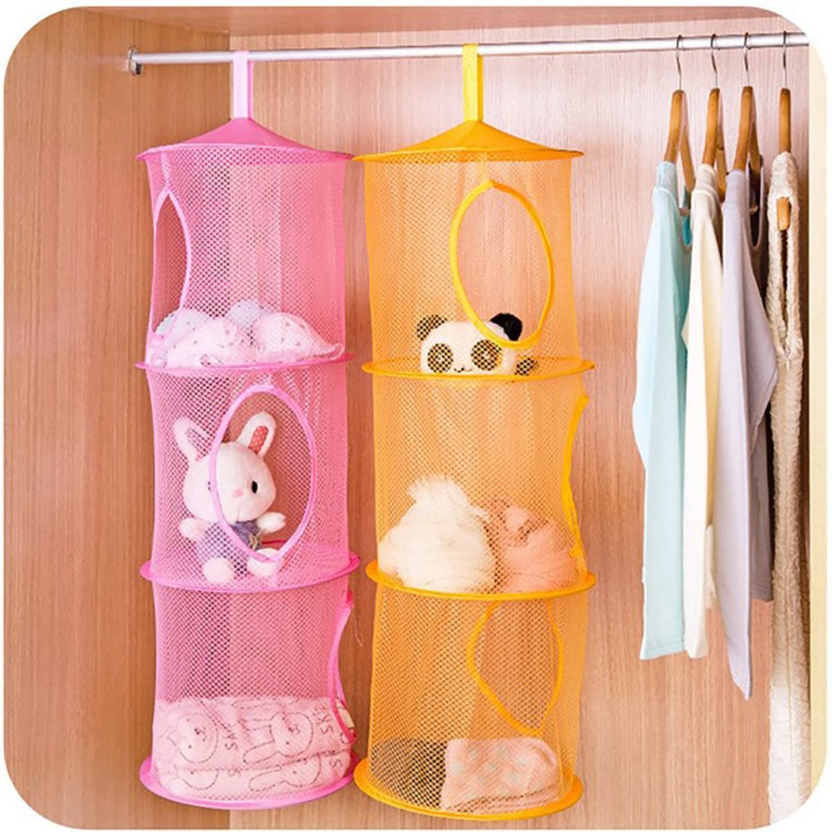 Hanging Mesh Storage Bins