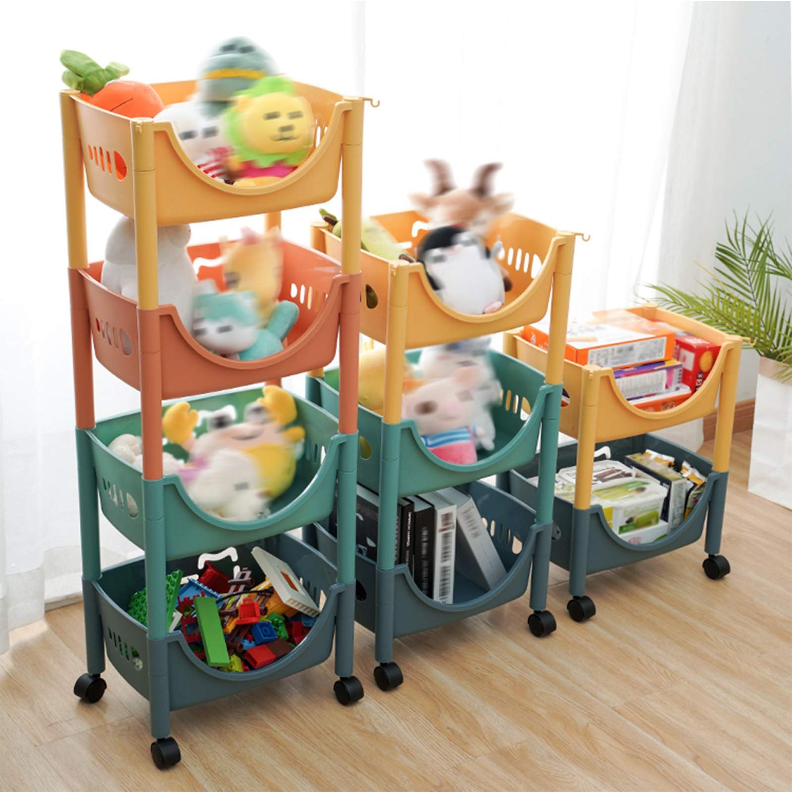 Storage cart for toys