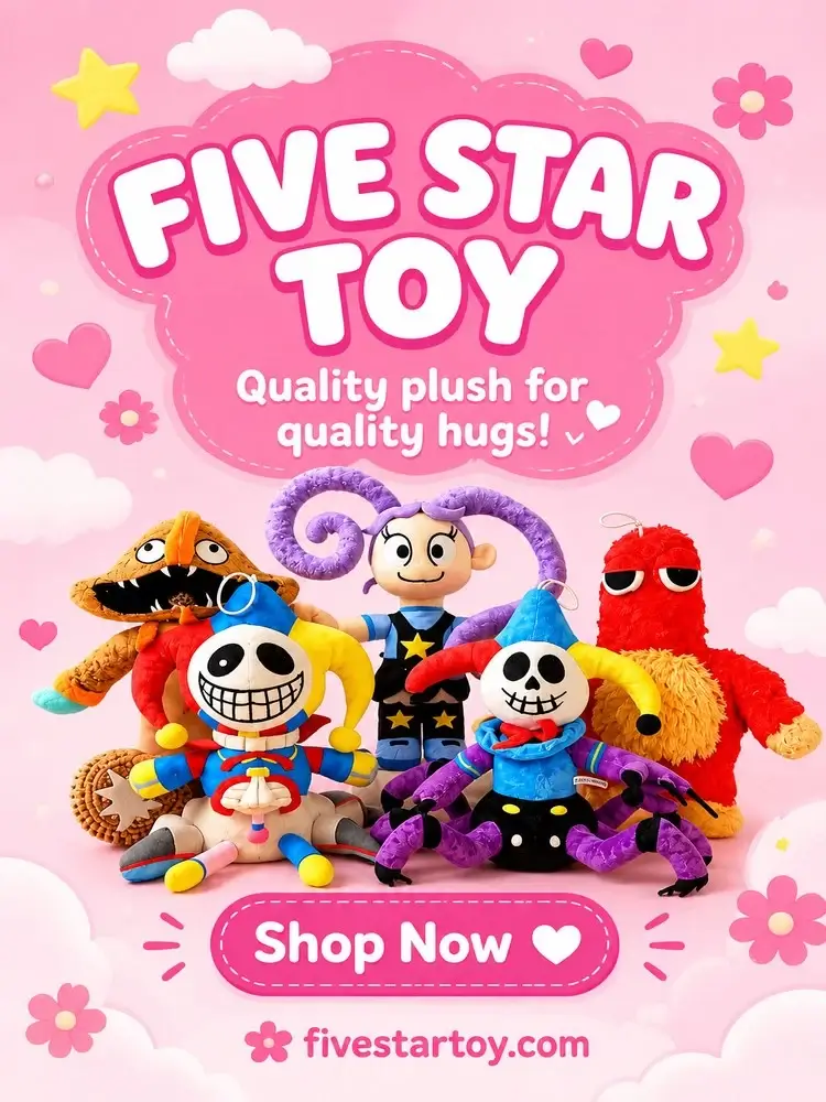 Five Star Toy plush toys mobile banner