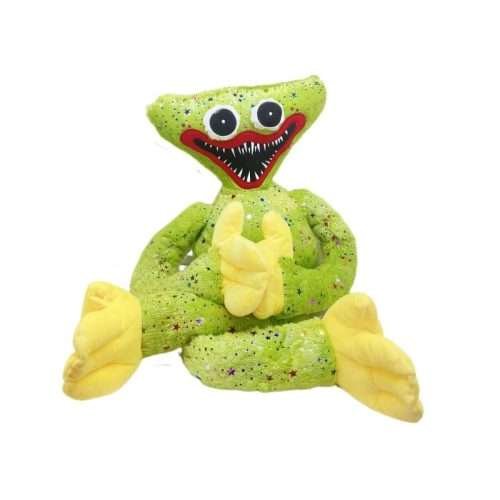 green Poppy Playtime Plush Toy Doll with Sparkling Stars