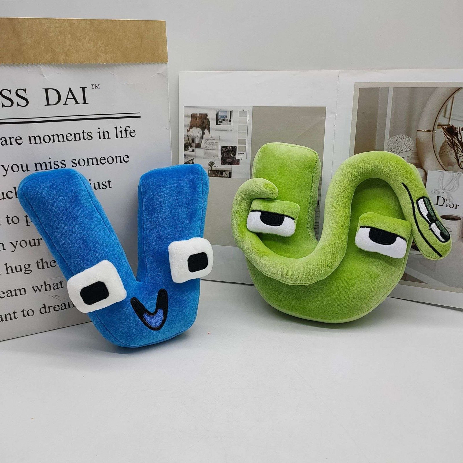 A-Z English Letter 26 Pieces Alphabet Lore Plush Toys