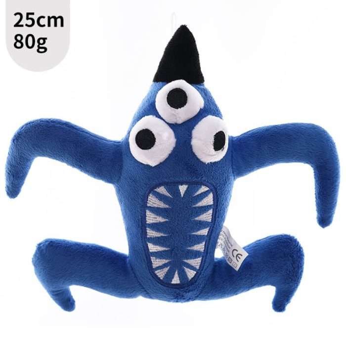 25 cm Blue Three-eyed Spider Garten of Banban Plush Toy