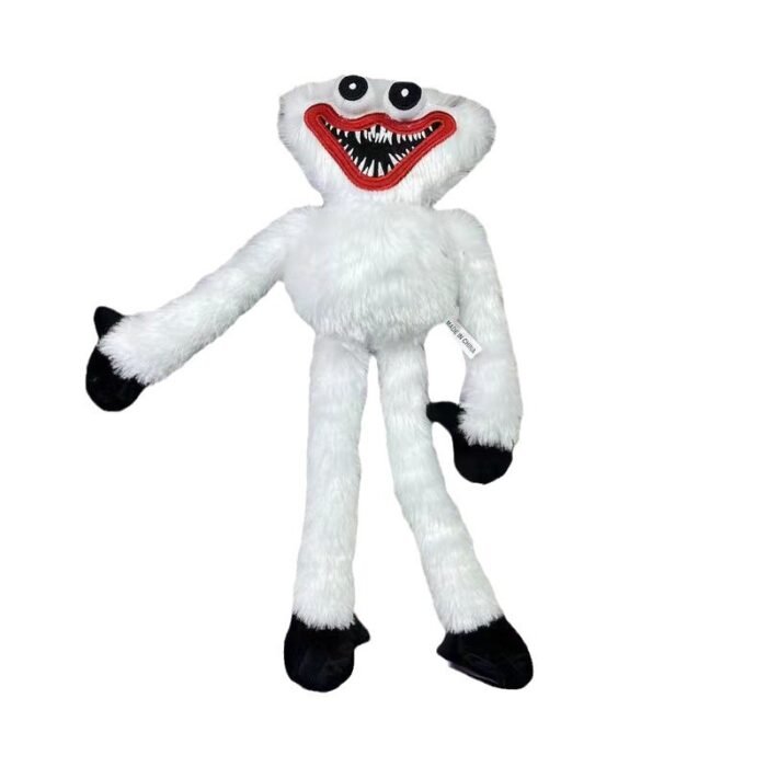 40 cm White Huggy Wuggy Stuffed Toy