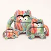 Anime Color Big Mouth Monster Plush Toys