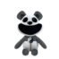 30cm Black and White Smiling Critters Bear Plush