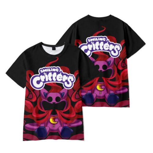 3D Smiling Critters Kids' Wear Poppy Playtime T-shirt