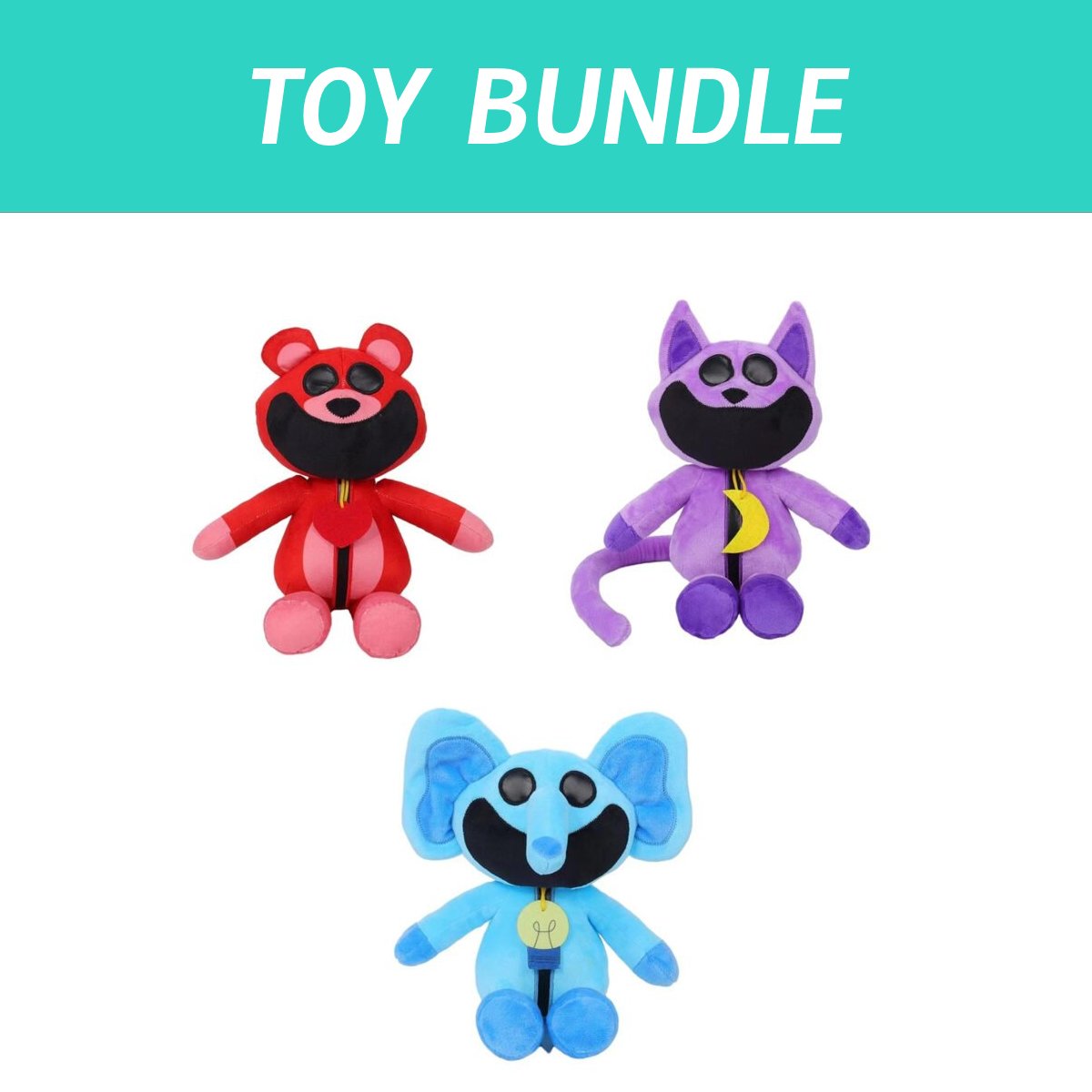 Smiling Critters Toy Bundle