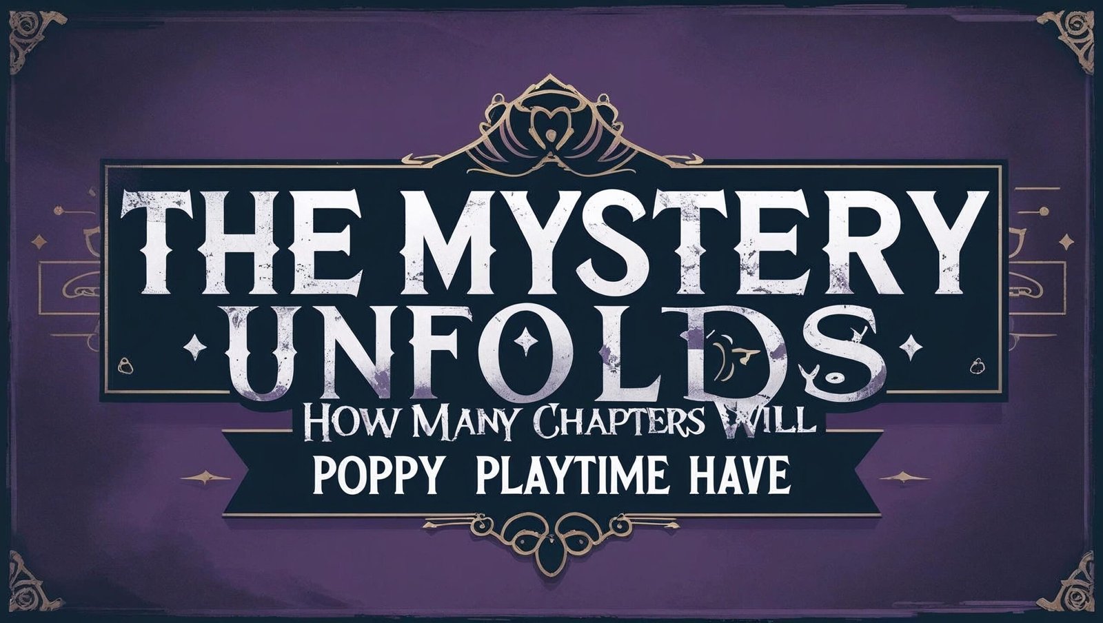 The Mystery Unfolds: How Many Chapters Will Poppy Playtime Have?