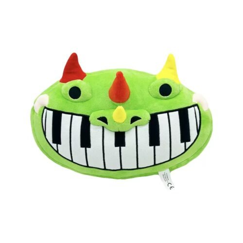 22cm Pianosaurus Pillow Nightmare Critters Piano Dragon Plush