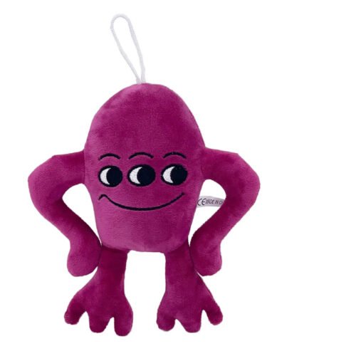 20 cm Purple Three Eyes Monster Garten of Banban Plush Toy