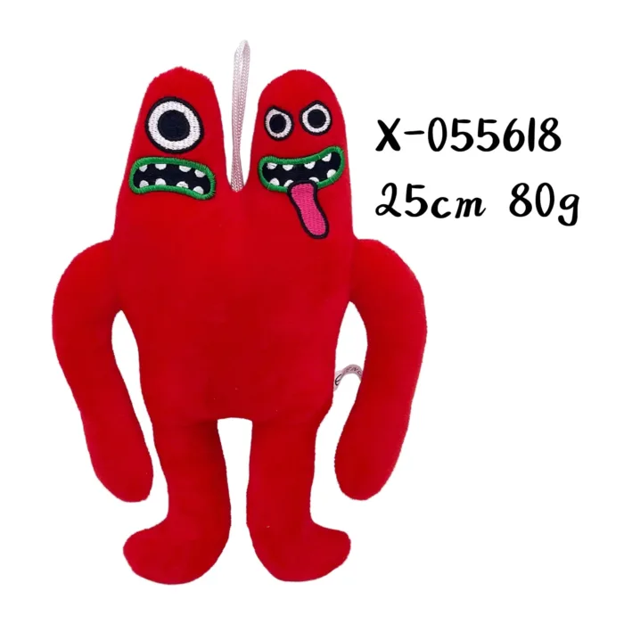 25 cm Red Two Head Monster Garten of Banban Plush Toy