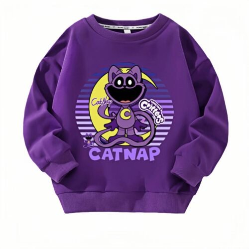 Poppy Playtime Catnap Character Sweatshirt5