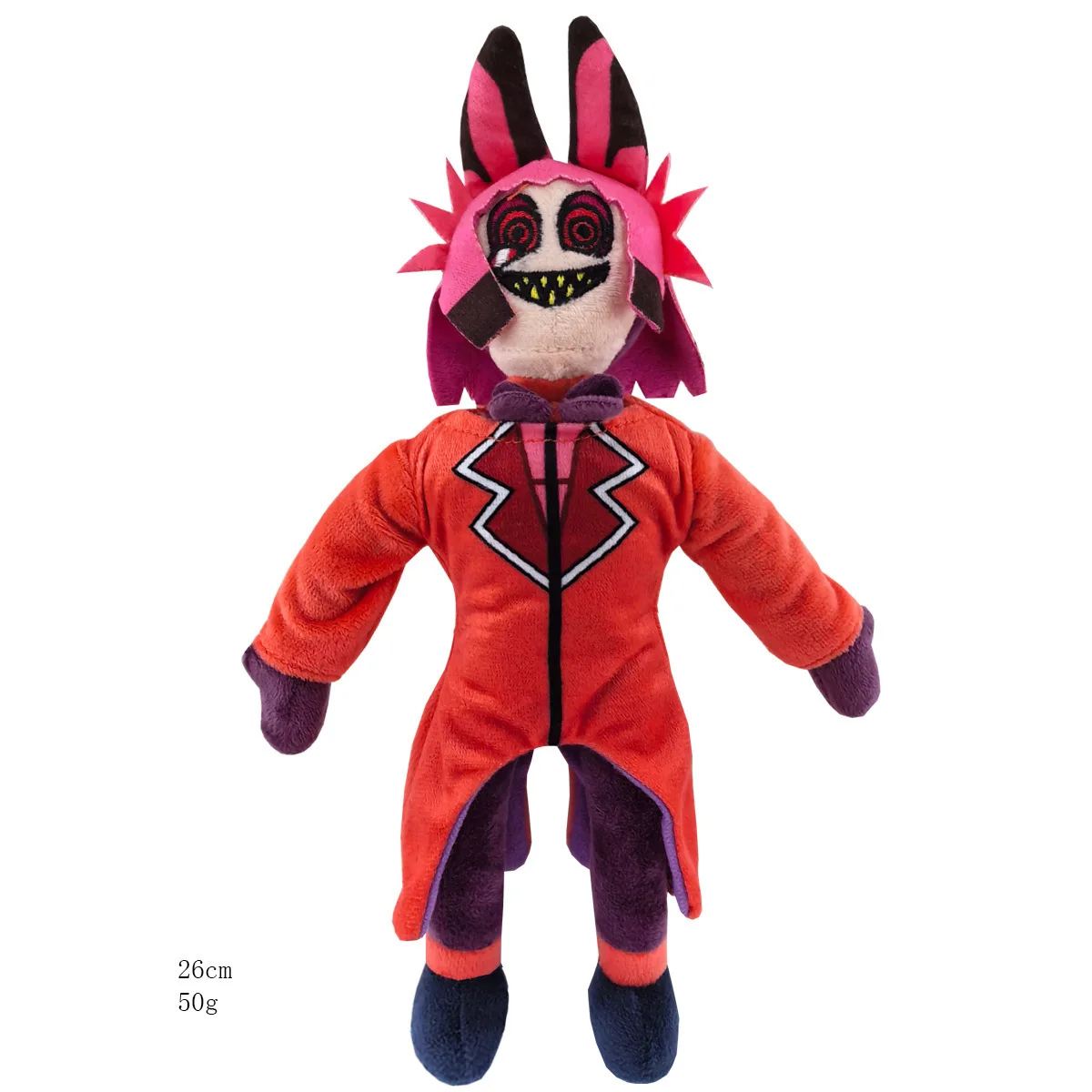26cm Alastor Plush – Hazbin Hotel Inspired Soft Collectible for Fans 2 26cm Alastor Plush – Hazbin Hotel Inspired Soft Collectible for Fans