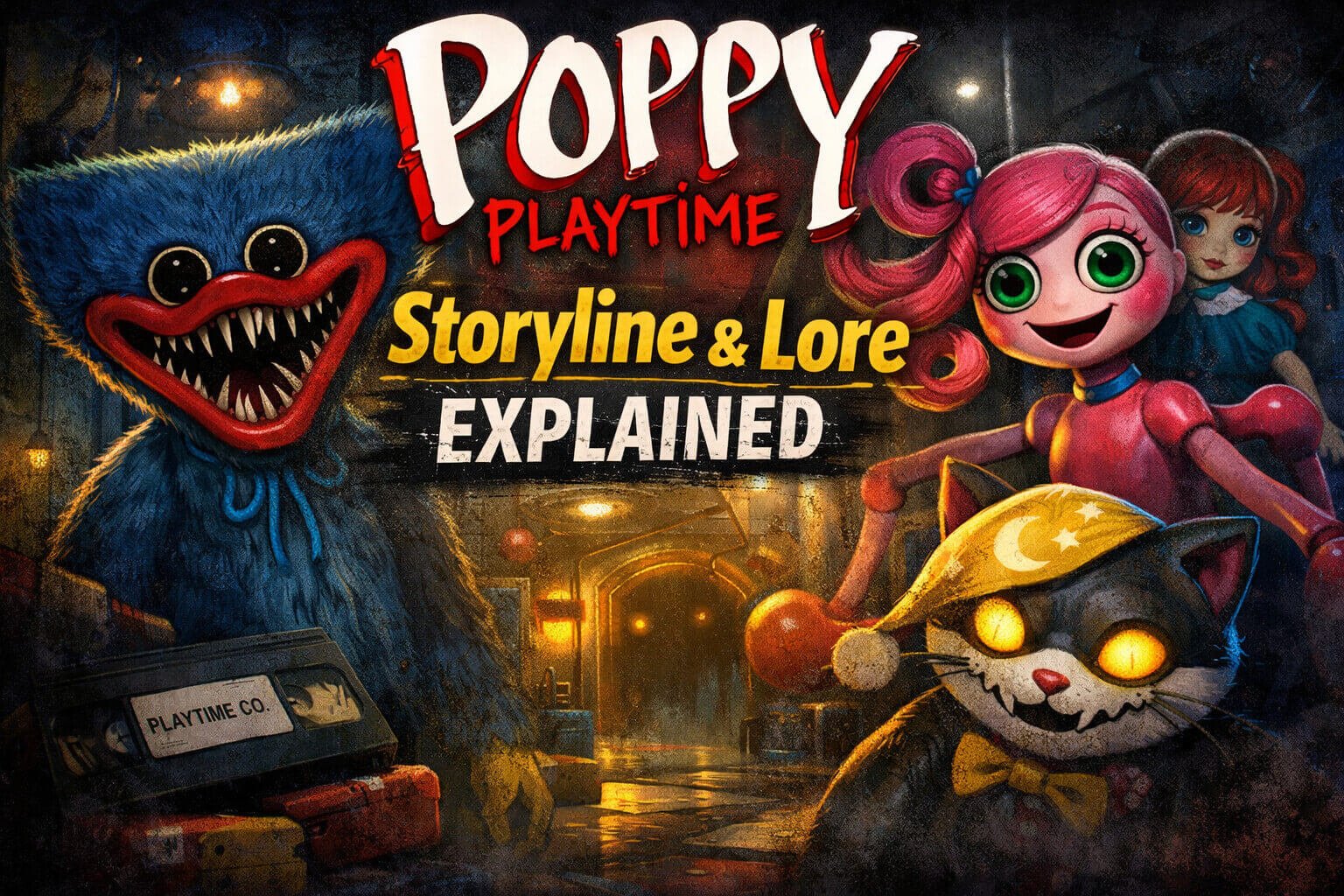Poppy Playtime Lore & Storyline Explained