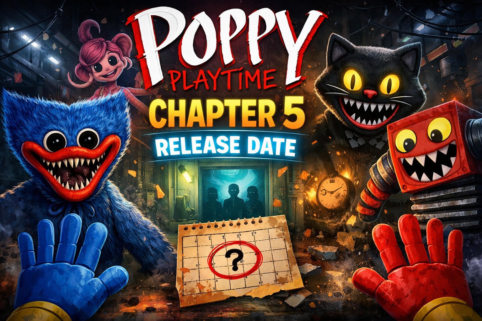 Poppy Playtime Chapter 5 Release Date: Everything You Need to Know About “Broken Things”