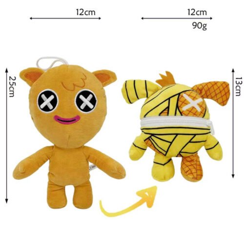 25 cm Poppy Playtime Chapter 5 Dizzy Booboo 2-in-1 Reversible Plush