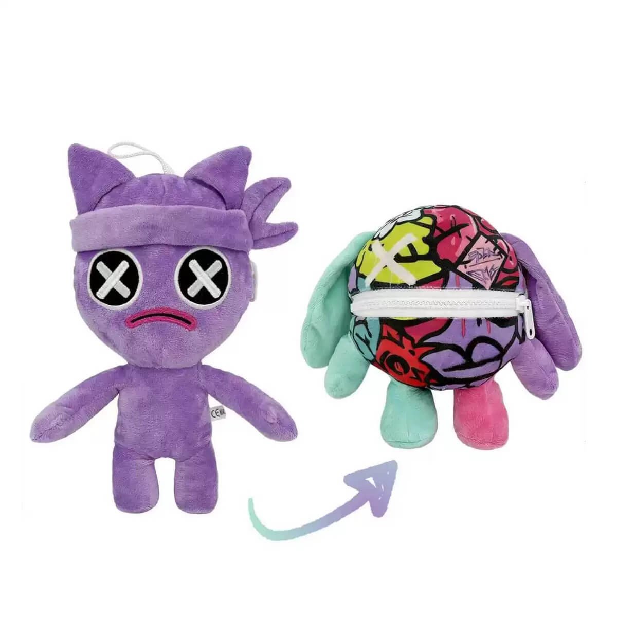 25 cm Poppy Playtime Chapter 5 Goober Gutz 2-in-1 Reversible Plush 2 25 cm Poppy Playtime Chapter 5 Goober Gutz 2-in-1 Reversible Plush