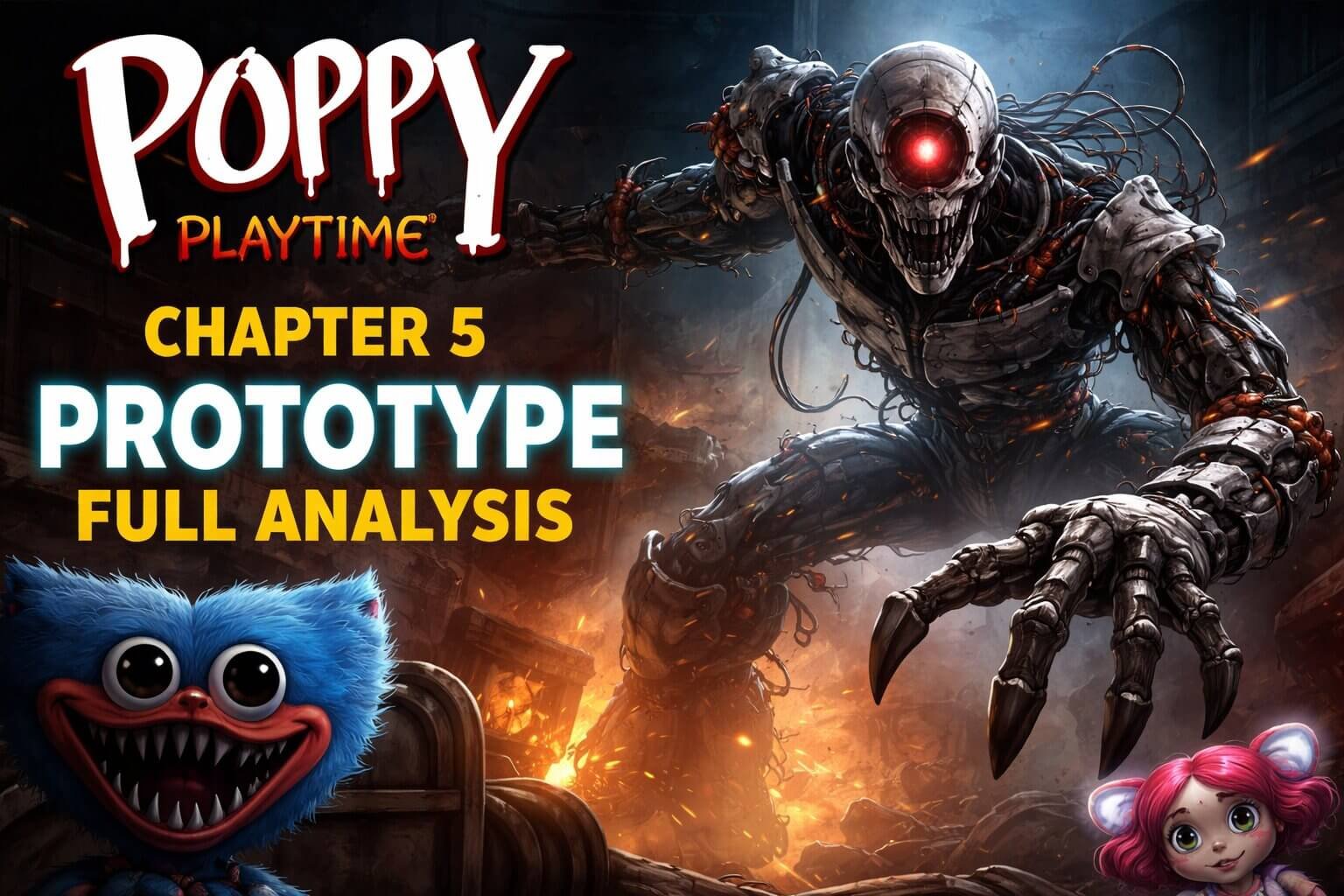 Poppy Playtime Chapter 5 Prototype: Character Breakdown, Identity, and Plot Analysis