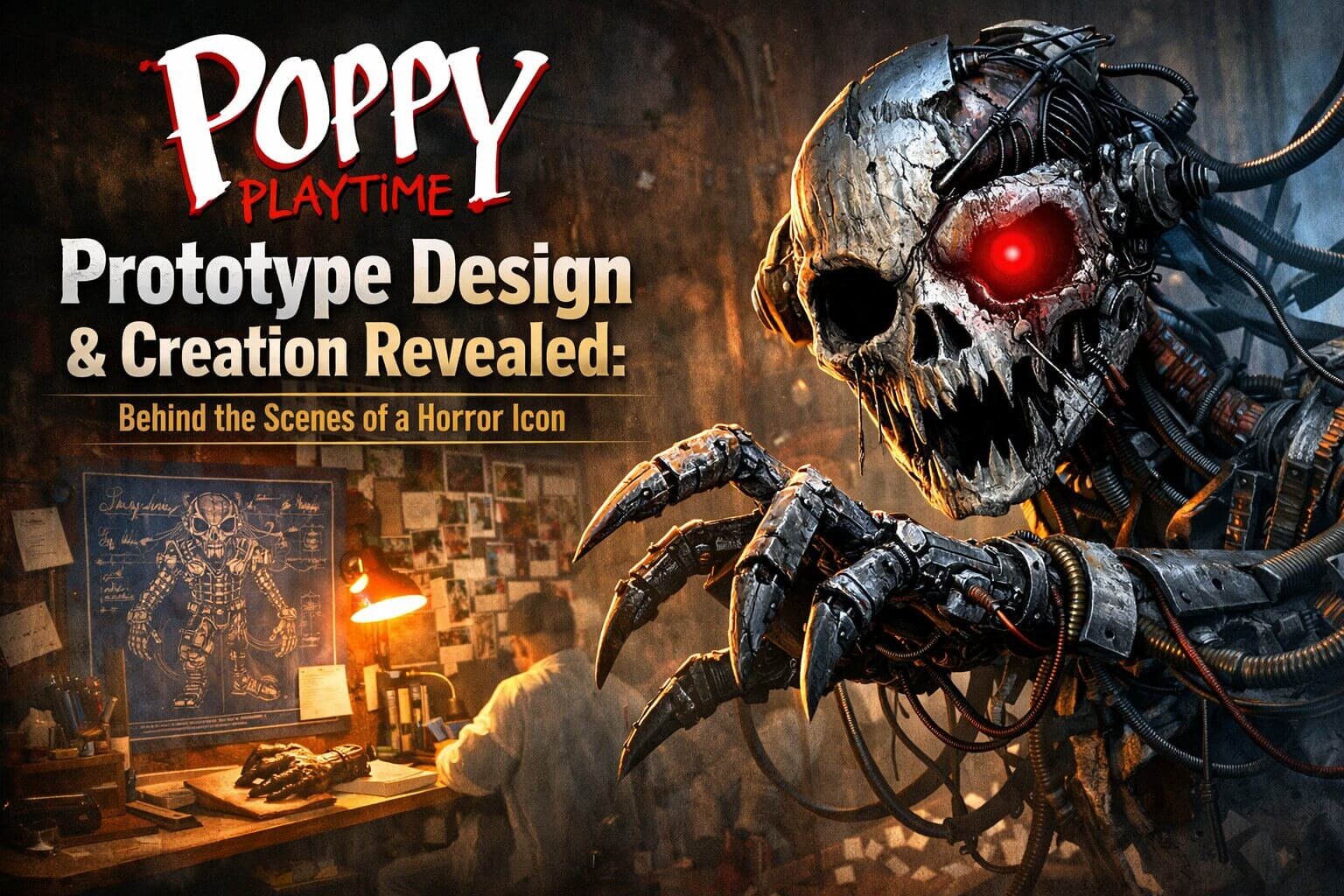 Poppy Playtime Prototype Design & Creation Revealed: Behind the Scenes of a Horror Icon