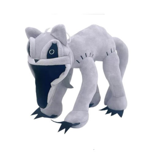 23cm Big Mouth Grey CatNap Plush Toy