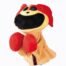DogDay Smiling Critters Plush Hand Puppet - Boxing Toy with Sound