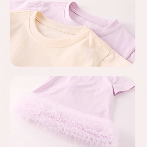 Poppy Playtime Chapter 5 Lily Lovebraids Girls Tutu Dress - Pink Ruffle Short Sleeve Outfit