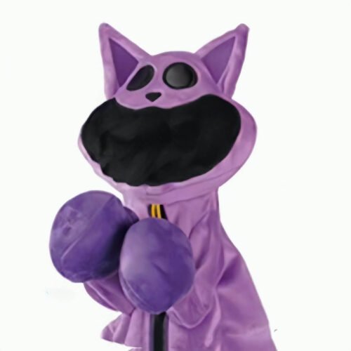 Interactive CatNap Boxing Hand Puppet - Smiling Critters Poppy Playtime Chapter 3 Plush Toy