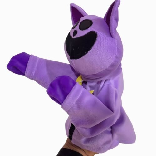 Interactive CatNap Boxing Hand Puppet - Smiling Critters Poppy Playtime Chapter 3 Plush Toy