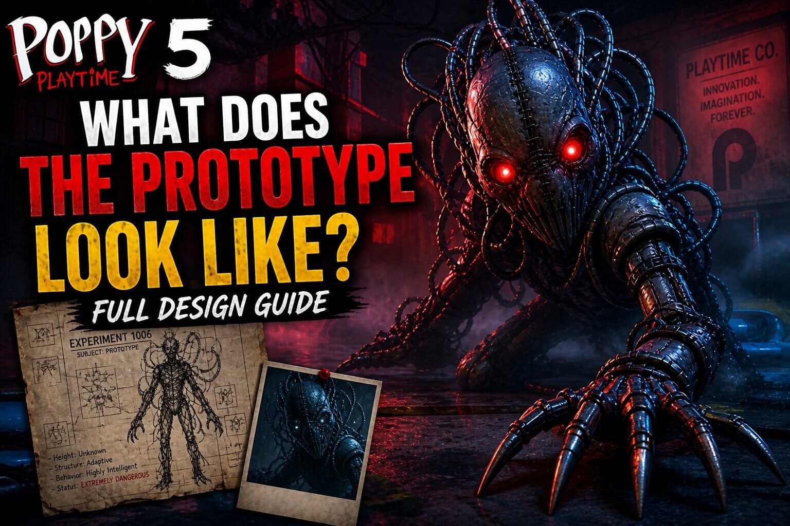 What Does the Prototype Look Like in Poppy Playtime? Full Design Guide