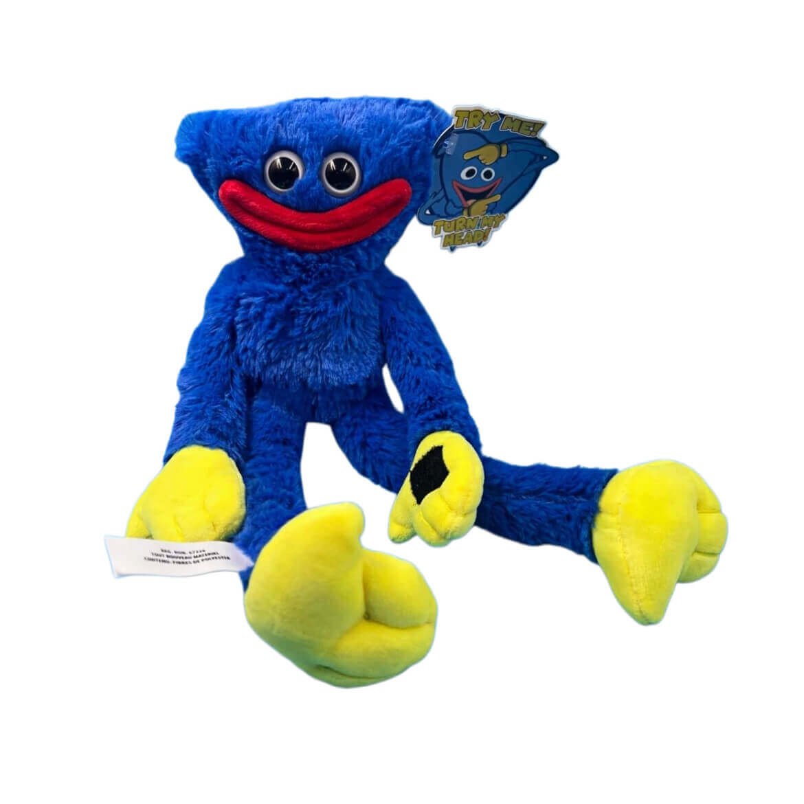 30 cm Poppy Playtime Huggy Wuggy Face-Changing Plush Toy - Interactive Blue Monster Stuffed Animal 5 30 cm Poppy Playtime Huggy Wuggy Face-Changing Plush Toy Interactive Blue Monster Stuffed Animal