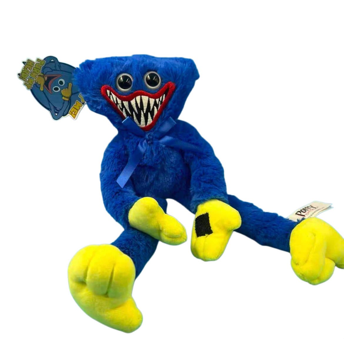 30 cm Poppy Playtime Huggy Wuggy Face-Changing Plush Toy - Interactive Blue Monster Stuffed Animal 4 30 cm Poppy Playtime Huggy Wuggy Face-Changing Plush Toy Interactive Blue Monster Stuffed Animal