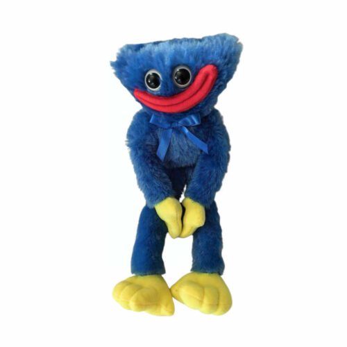 30 cm Poppy Playtime Huggy Wuggy Face-Changing Plush Toy Interactive Blue Monster Stuffed Animal