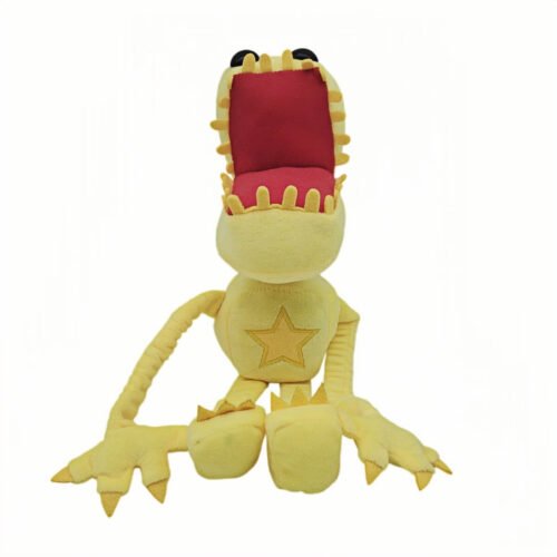 40cm Poppy Playtime Boxy Boo Plush Toy – Yellow Star Edition