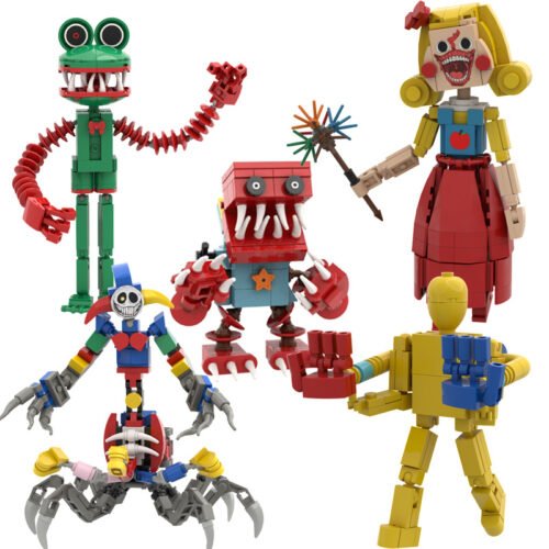 Poppy Playtime Chapter 5 Building Blocks - Interactive Game Figure Model Toy, Desktop Display Collectible