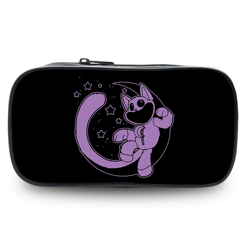 Poppy Playtime Chapter 3 Smiling Critters Pencil Case - CatNap Cartoon Large Capacity Stationery Bag 5 Poppy Playtime Chapter 3 Smiling Critters Pencil Case - CatNap Cartoon Large Capacity Stationery Bag