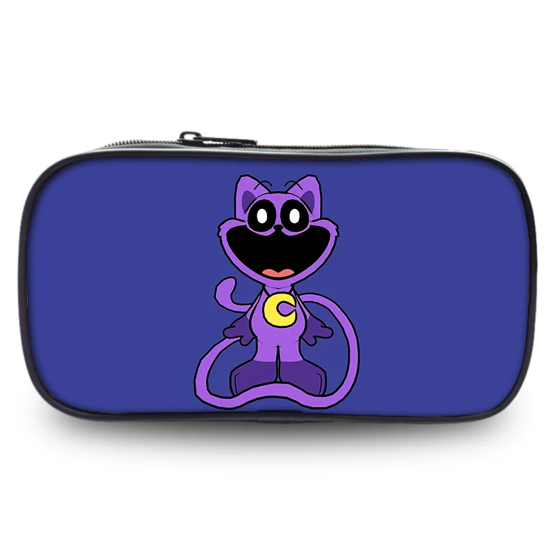 Poppy Playtime Chapter 3 Smiling Critters Pencil Case - CatNap Cartoon Large Capacity Stationery Bag 3 Poppy Playtime Chapter 3 Smiling Critters Pencil Case - CatNap Cartoon Large Capacity Stationery Bag