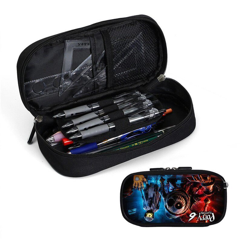 Poppy Playtime Chapter 6 Pencil Case - Double Layer Game Theme Large Capacity Stationery Bag for Boys & Girls 9 Poppy Playtime Chapter 6 Pencil Case - Double Layer Game Theme Large Capacity Stationery Bag for Boys & Girls