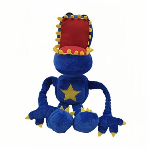 Project Playtime Boxy Boo Plush Toy - 40cm Blue Monster Stuffed Animal Doll