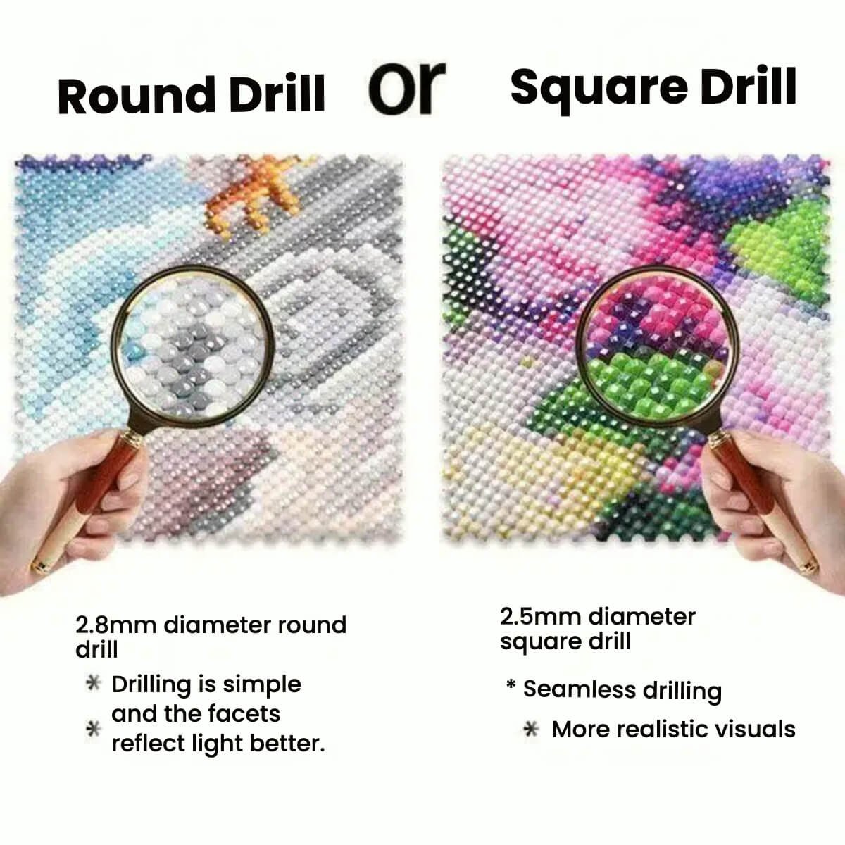 Lily Lovebraids Diamond Painting – Poppy Playtime Inspired DIY Craft Kit 7 round or square drill
