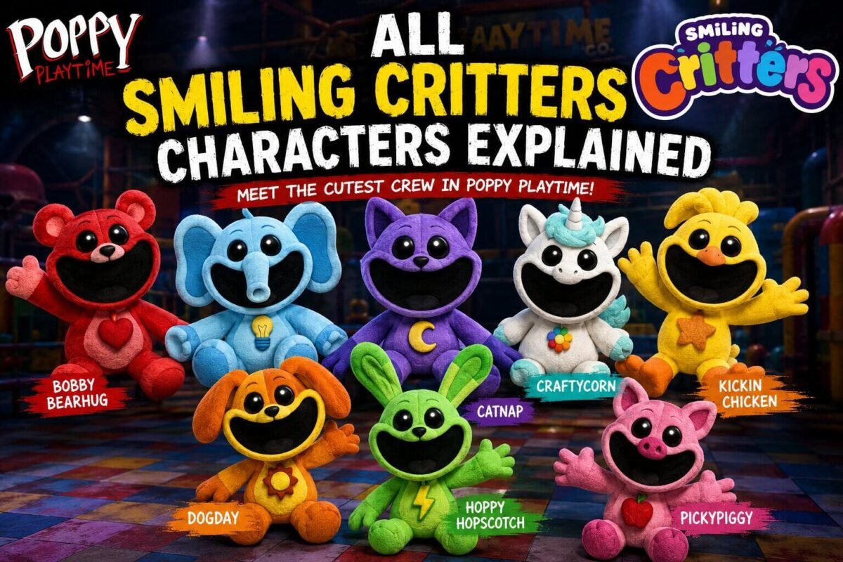 All Smiling Critters Characters Explained: Full Poppy Playtime Guide