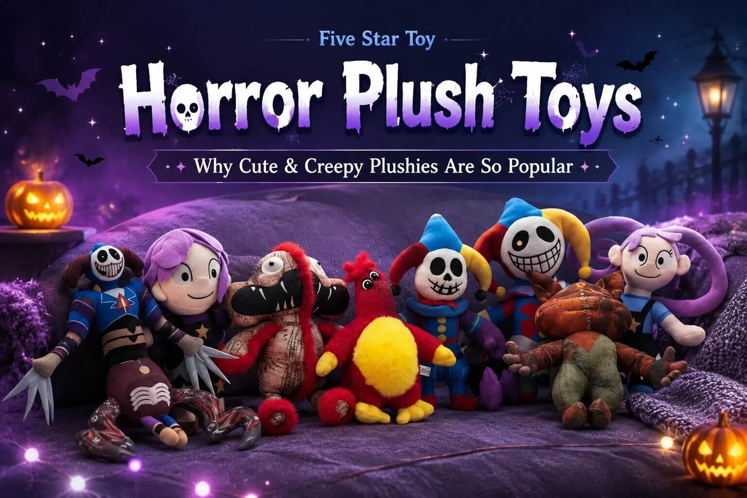Horror Plush Toys: Why Cute and Creepy Plushies Are So Popular
