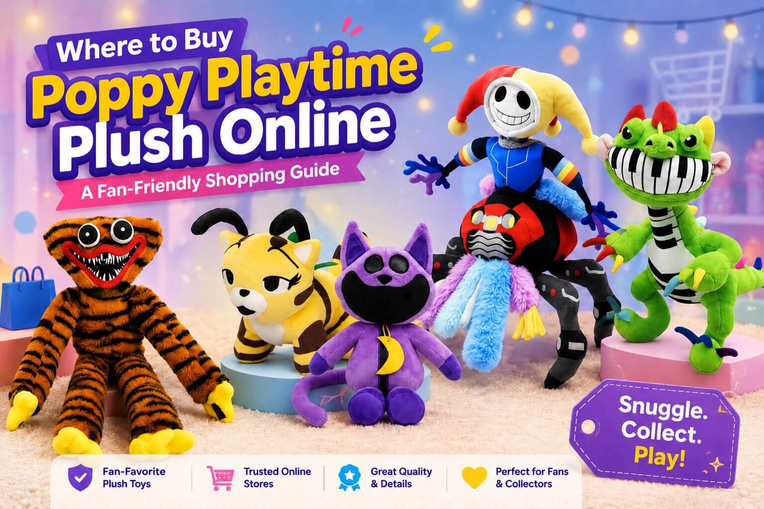 Where to Buy Poppy Playtime Plush Online: A Fan-Friendly Shopping Guide