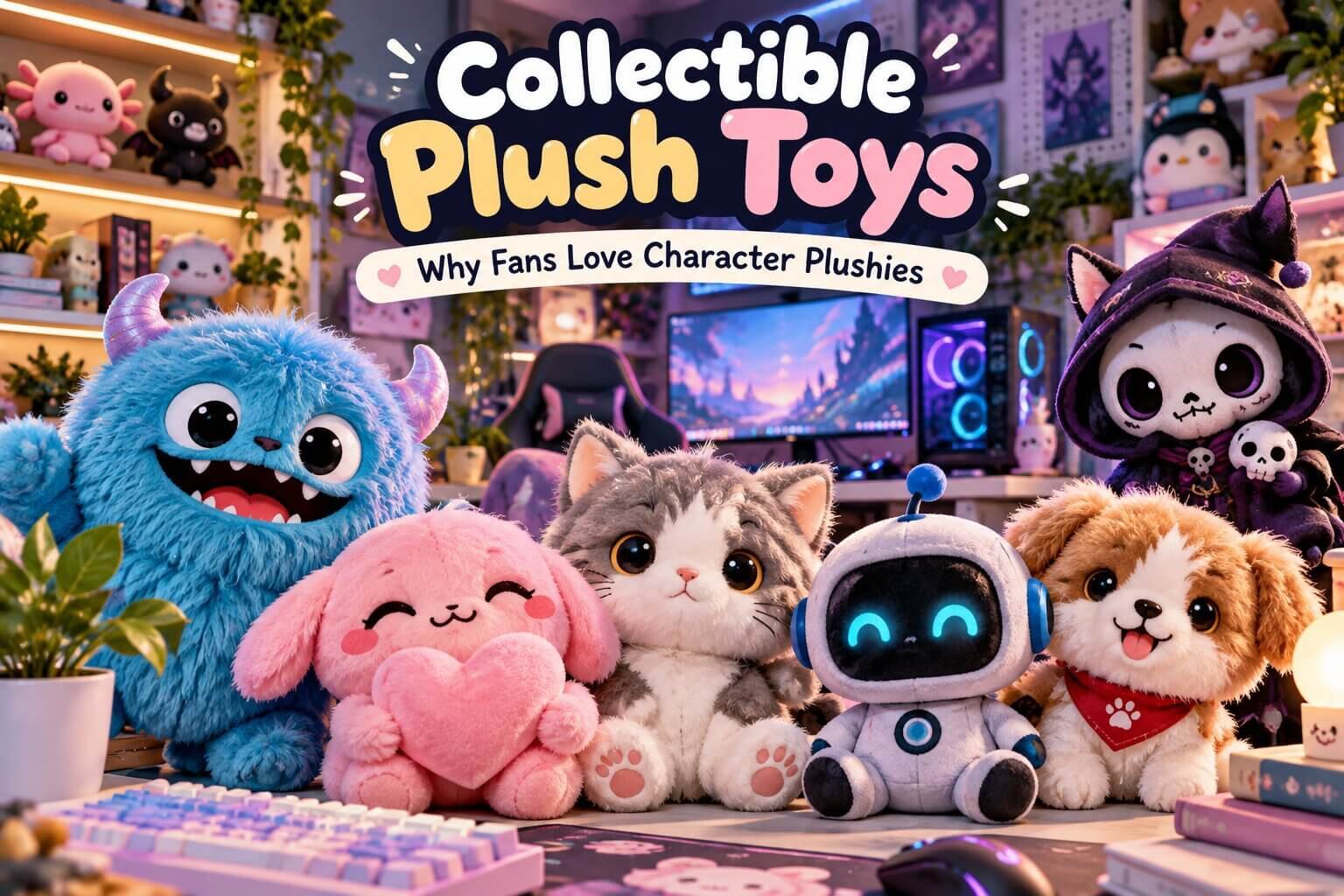 Collectible Plush Toys: Why Fans Love Character Plushies