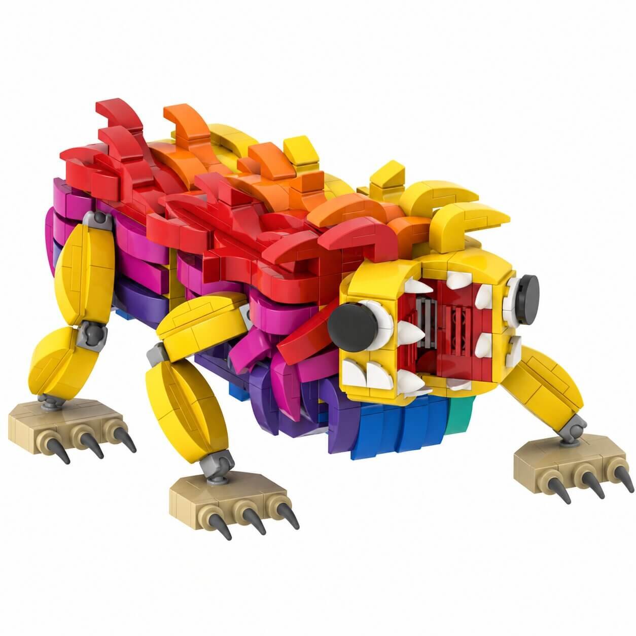 Poppy Playtime Brat Caterpillar Building Toy (738 Pieces) 2 Poppy Playtime Brat Caterpillar Building Toy (738 Pieces)