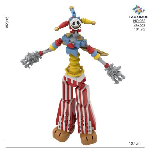 Poppy Playtime The Prototype Jester Building Block Set(247 Pcs)