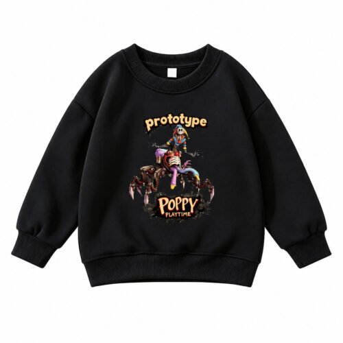 Black Prototype Graphic Sweatshirt 1