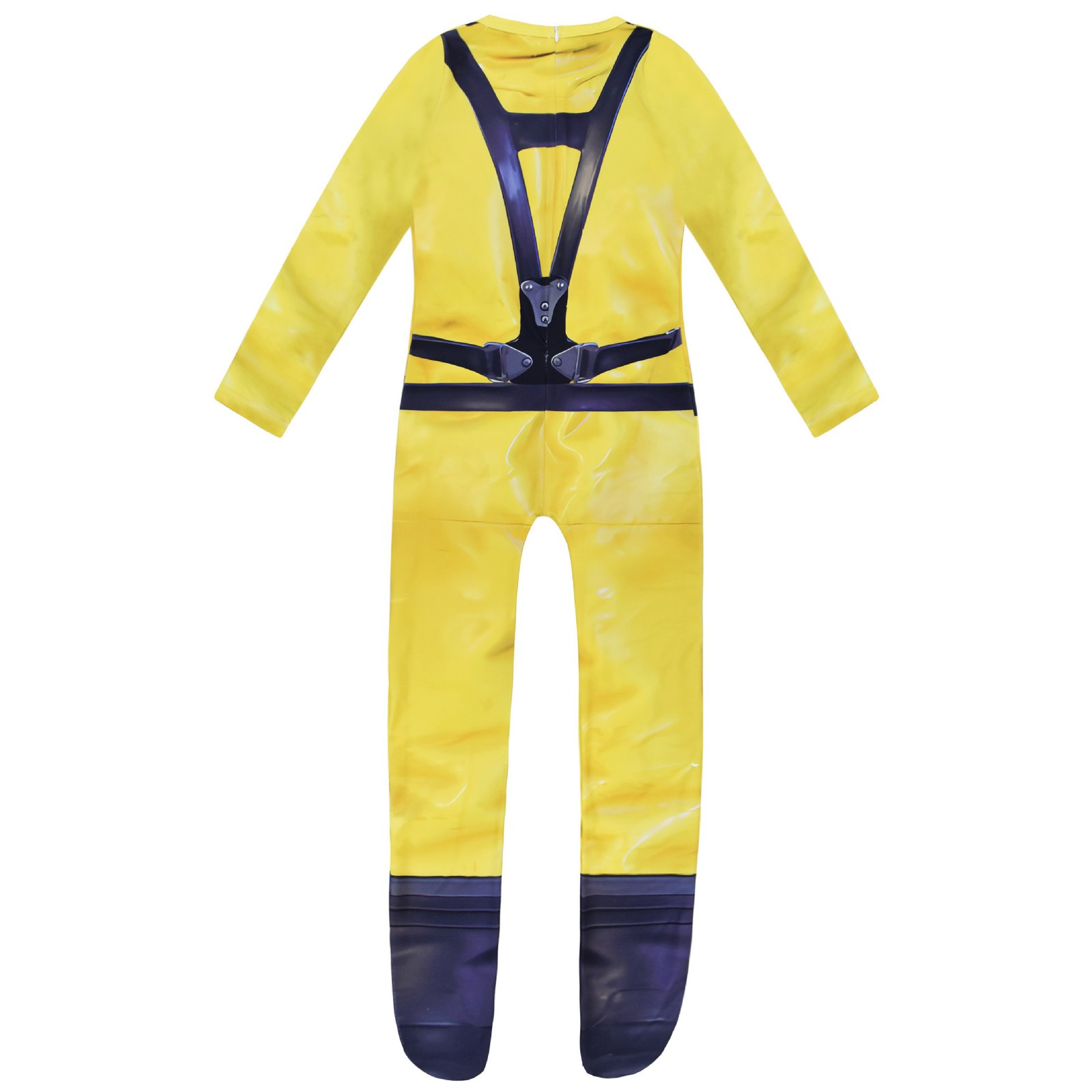 Kids Poppy Playtime The Player Costume - Yellow Hazmat Suit Cosplay Jumpsuit for Halloween 4 Kids Poppy Playtime The Player Costume - Yellow Hazmat Suit Cosplay Jumpsuit for Halloween - Image 3
