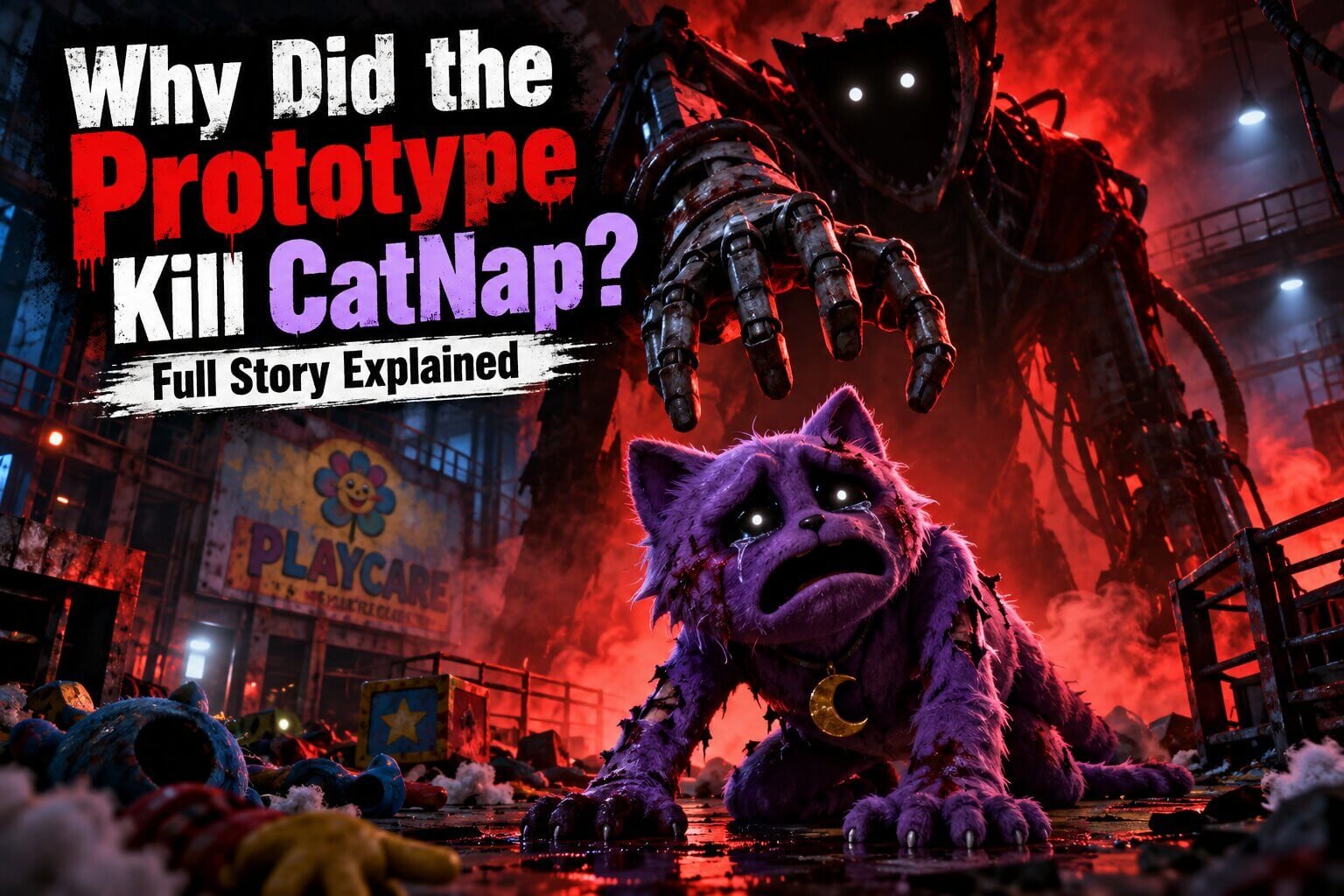 Why Did the Prototype Kill CatNap? Full Story Explained
